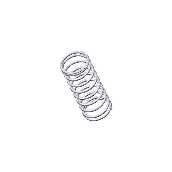 Approved Vendor Compression Spring, O= .968, L= 2.44, W= .080 R G909966770 - main